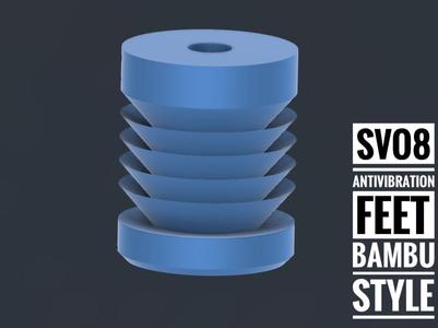 Sovol SV08 TPU Antivibration Feet "Bambu Style"