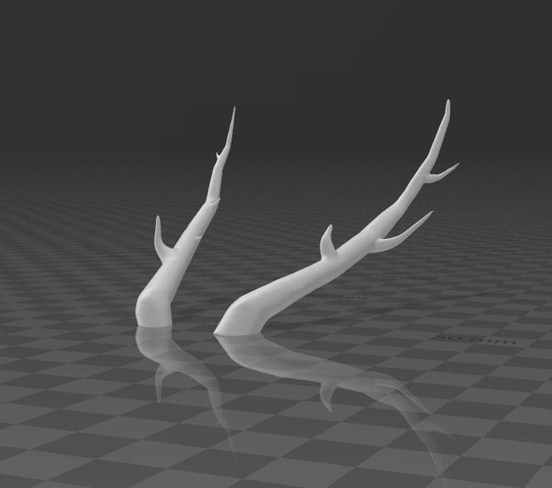 Small Deer Antlers v2