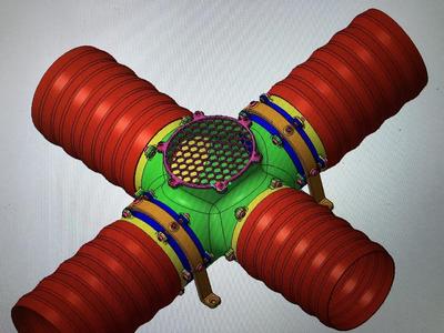 Abluft-Stern-5-Verbinder MK1