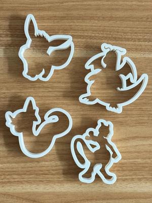 Pokemon Cookie Cutter Set #1