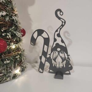 Gnome with cane