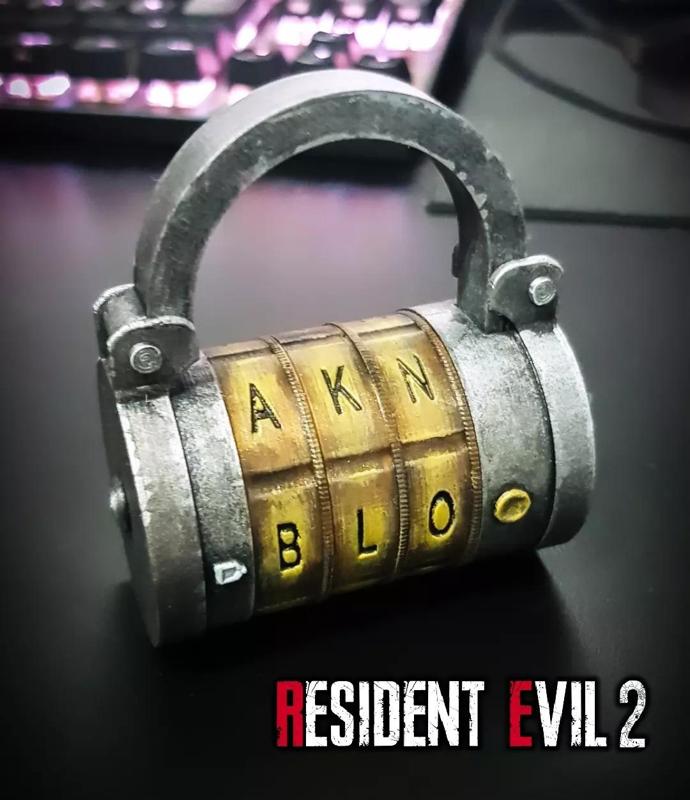 Padlock Residual Evil 2 Remake