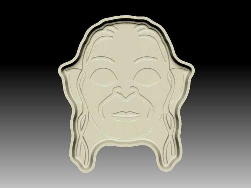 GOLLUM BATH BOMB MOLD