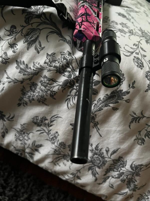 Mossberg 22lr Rifle Flashlight Mount