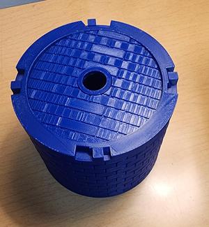 TP Tissue Despenser Refitted - Lid only