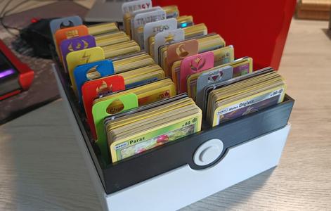 Pokemon TCG card box large and larger