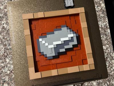 Iron Ingot - Minecraft Item Frame