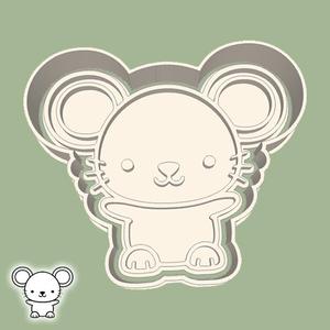 Animals cookie cutters - mouse (style 1)