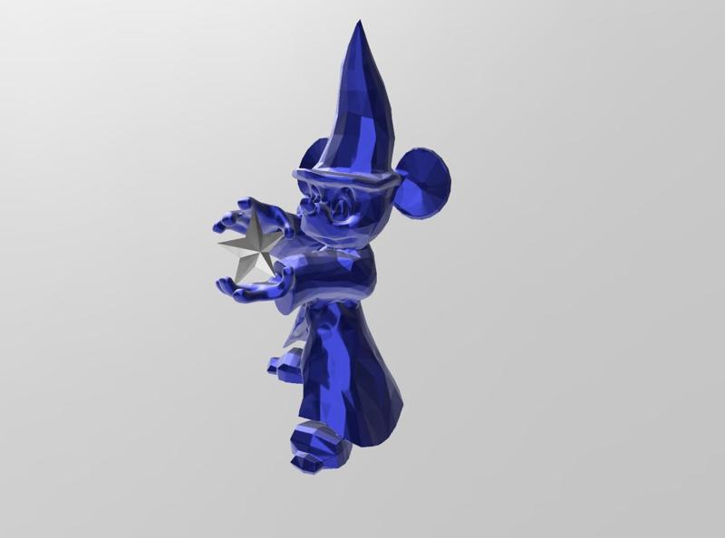 mickey mouse orlinski style even for ender 3 in 20 cm