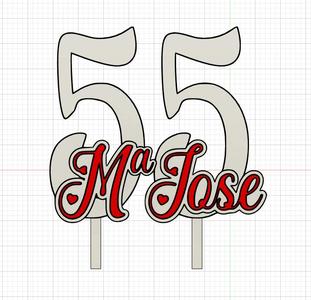 M jose topper 55
