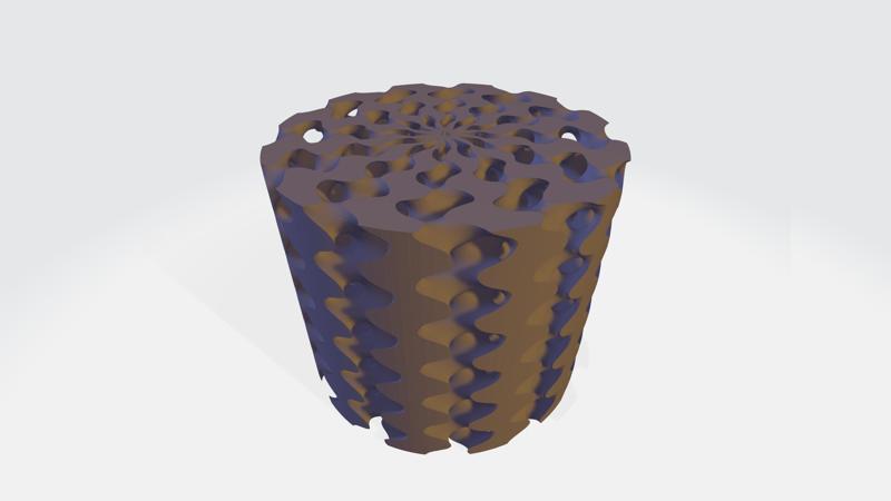 Cylindrical Gyroid