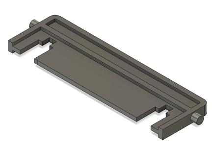 Geberit toilet inner working (Vork voor enkele plaat - oud model - 240.934.00.1)