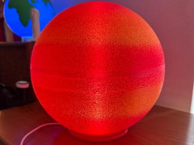 Sun Lamp Model with Wall Mount