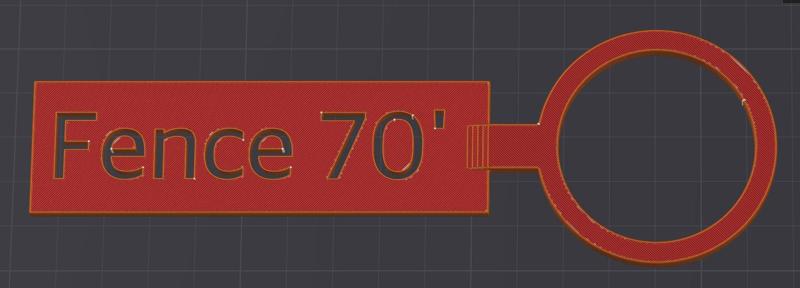 Sch40 NMC Electrical Conduit Tag Labels 1/2 & 3/4