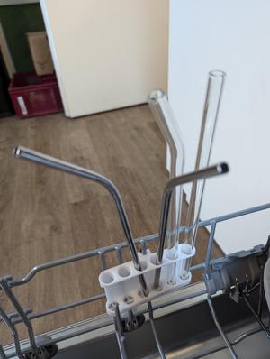 Drinking Straw Holder for Dishwasher