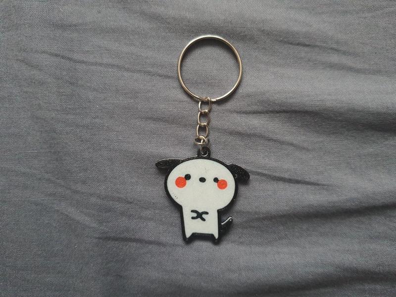 Kawaii Dog Keychain