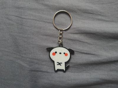 Kawaii Dog Keychain