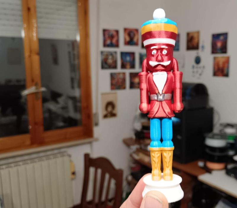 Christmas Nutcracker - Multicolor PLA Print 