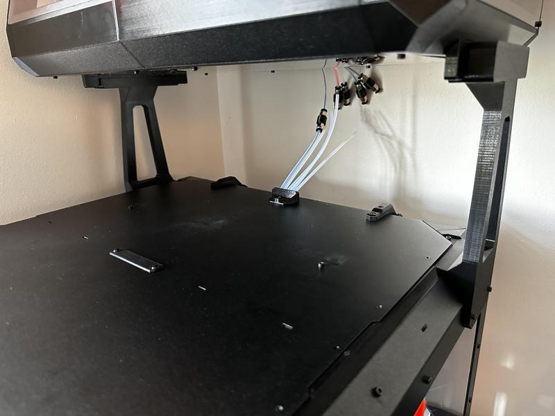 Modified Side Frames to allow stacked Dry Box for Complete modified Hinged lid for Original Prusa Enclosure