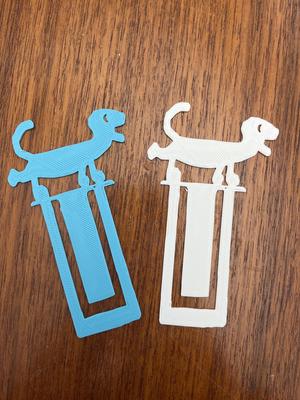 Happy Dog Pocket Bookmark