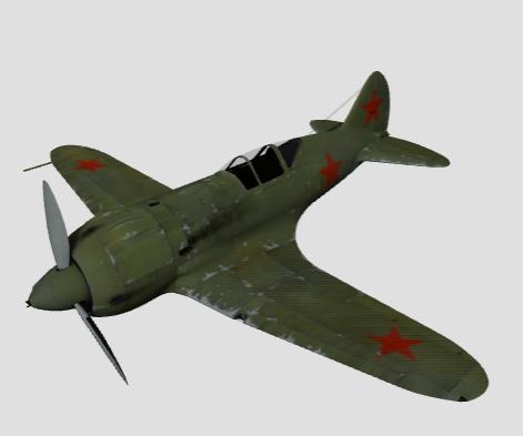 I-185 Russian plane fighter