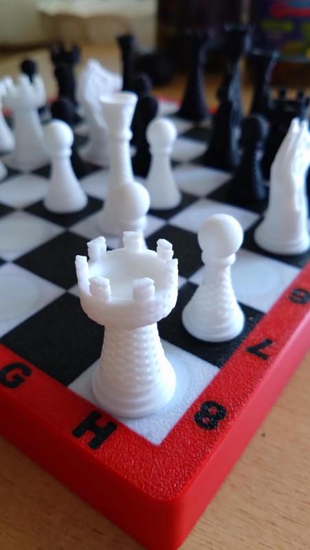 Magnetic Chess with chessboard