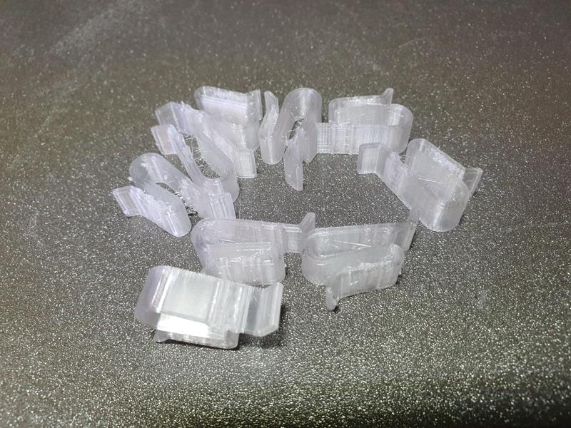 easy clip - series of filament clips