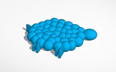 geometric wall decor X. sheep