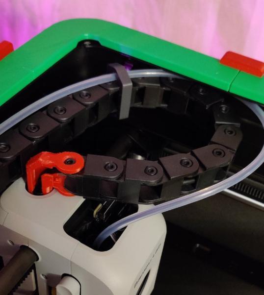 Teflon tube mount for Bambu Lab  P1P / P1S
