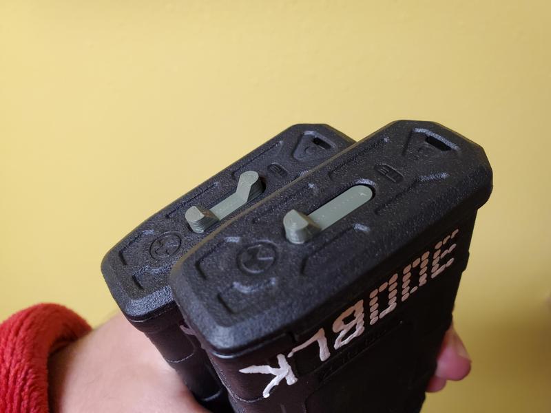 Tactile Lock Plate for Pmags