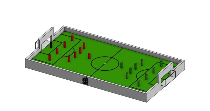 Soccer board game