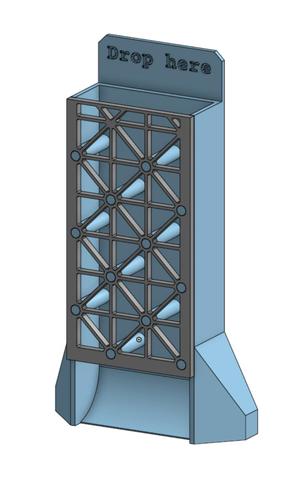 Dice Tower with Grid