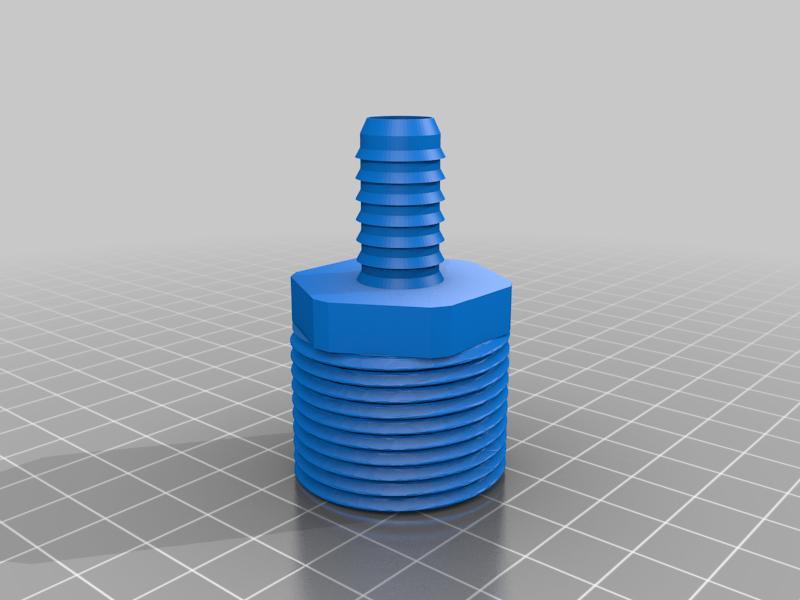 1 Zoll Außengewinde auf 1/2 Schlauch