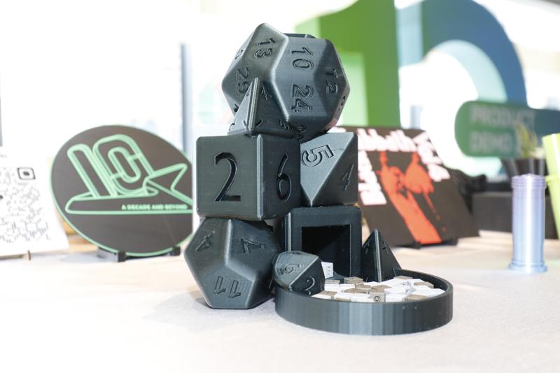 D&D Dicetower D4-D6-D8-D10-D12-D30