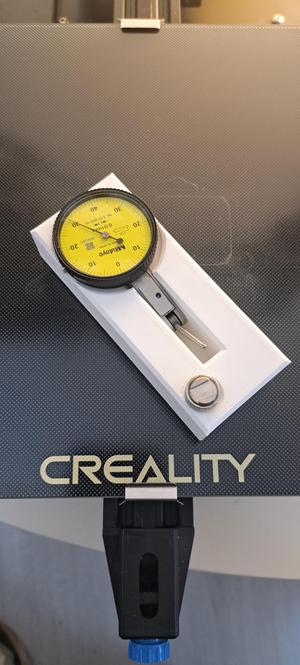 Mitutoyo dial indicator Gridfinity tray