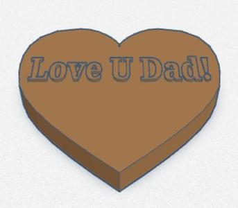 Love U Dad! (Valentines Gift)