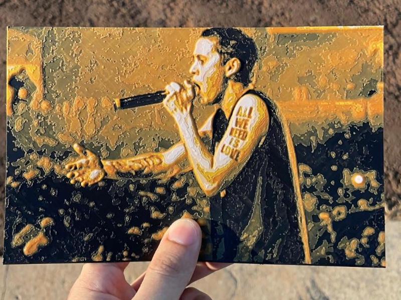 CANSERBERO Hueforge Lithophane