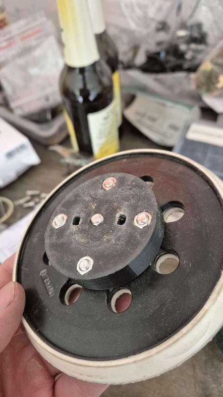 Adapter Bosch PEX 115A to 125mm