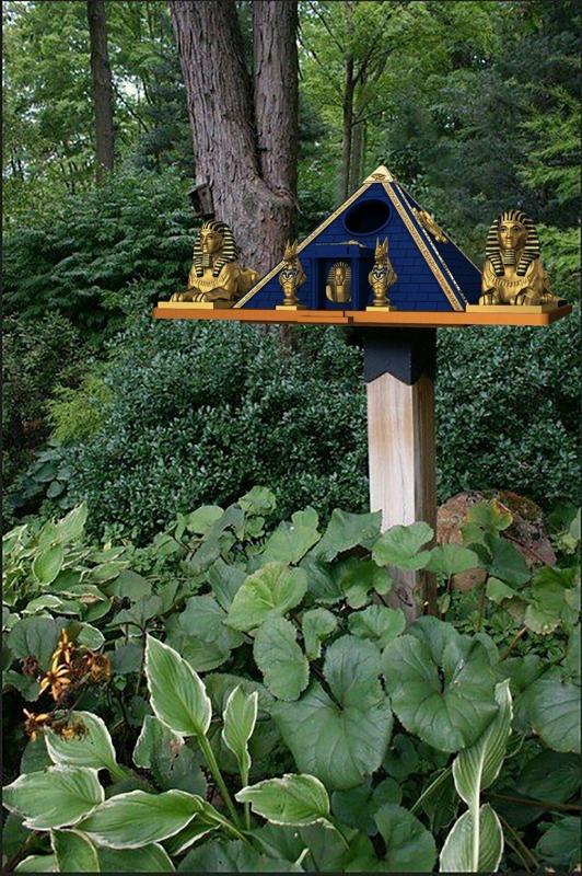 Pyramid Bird House
