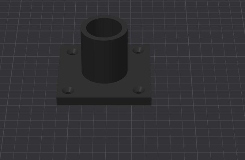 1 1/8 Inch Dowel Mounting Bracket