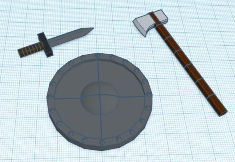 Dummy 13 melee weapon pack #3