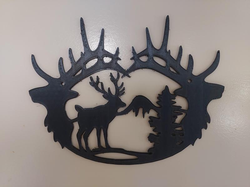 Deer Plaque