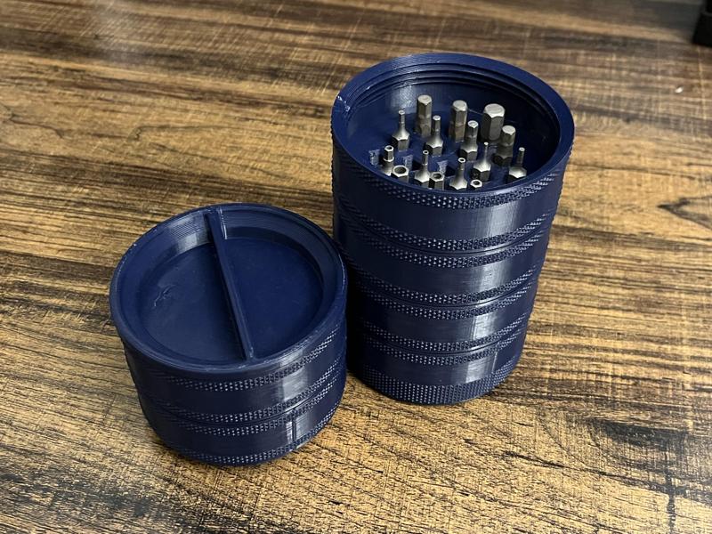 Screw Together Stackable Organizer (Screwdriver Bit Organizer)