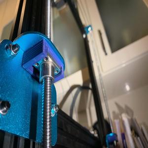 Floating Z-Axis mount for miniature ball screw for Sidewinder X1
