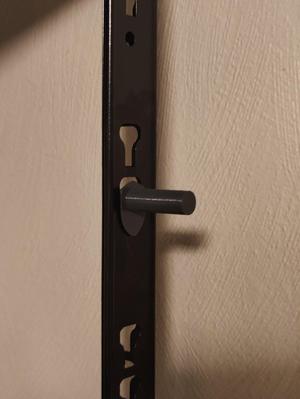 Metal shelf hanger for level tool or other things.