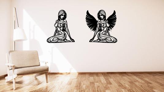 Angel / Anděl 2 wall or table decoration