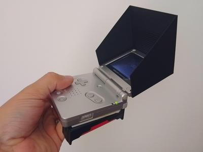 Gameboy Advance SP anti light bleed cover