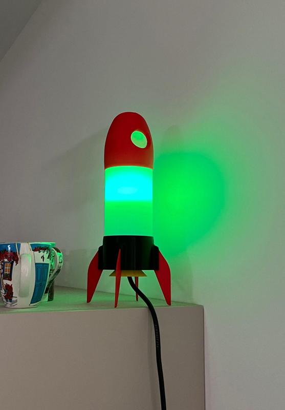 Rocket lamp E27