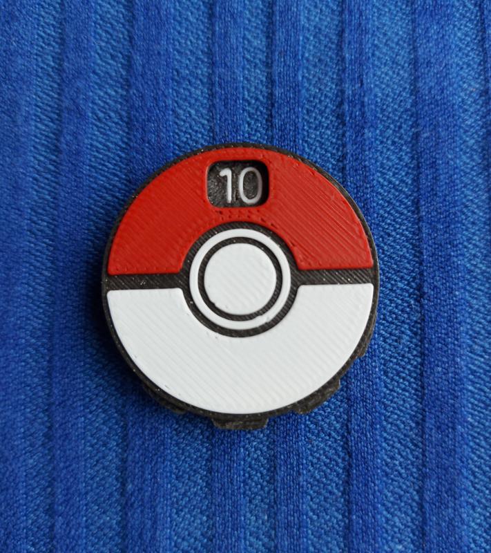 REMIX: Pokemon TCG damage counter with clicking wheel