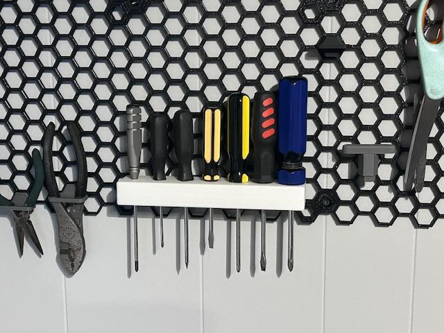 Household Screwdriver Hanger for HSW Wall System